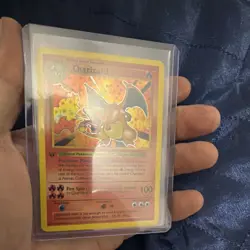 Pokemon Charizard 1st Edition Base Set Holo Rare Stage 2 120 HP 4/102 - Image 2