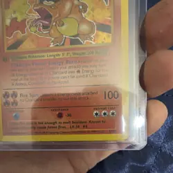 Pokemon Charizard 1st Edition Base Set Holo Rare Stage 2 120 HP 4/102 - Image 5