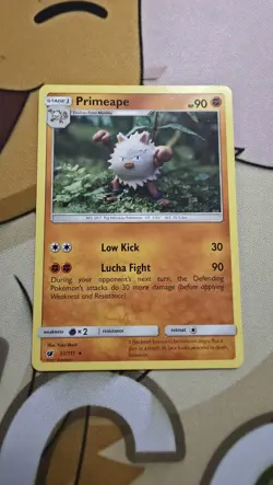 Pokemon - Primeape 51/111 - Crimson Invasion - Rare - Yuka Morii - Image 1