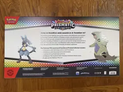 Pokemon Prismatic Evolutions Lucario & Tyranitar Premium Collection - Sealed - Image 4