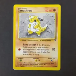 Pokemon Card TCG: Sandshrew 91/110 - Legendary Collection - Image 1