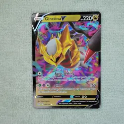 Pokemon TCG Giratina V Sword & Shield - Lost Origin 130/196 Ultra Rare (NM+/M) - Image 1