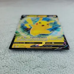 Pokemon TCG Pikachu V SWSH198 Sword & Shield Black Star Promo Ultra Rare - Image 3