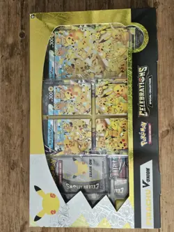 Pokemon Pikachu V-Union Celebrations Special Collection Box New and Sealed 820650809156 - Image 1