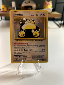 Pokemon TCG Snorlax XY179 Black Star Promo Rare Holo - Image 1