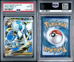 2025 POKEMON MEG EN-MEGA EVOLUTION #161 MEGA ABSOL EX ULTRA RARE PSA 10 - Image 3