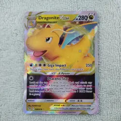 Pokemon TCG Dragonite VSTAR Pokemon GO 050/078 Holo Ultra Rare - Image 1