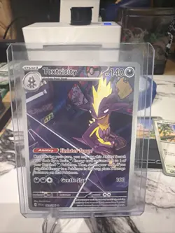 Toxtricity 103/094 Phantasmal Flames Pokemon Illustration Rare - NM - Image 1