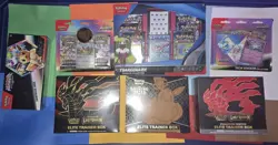 Pokemon TCG Elite Trainer Box Lot Bundle - Image 1