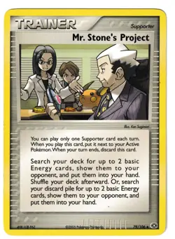Mr Stone's Project - 79/106 - Pokemon TCG - Image 1