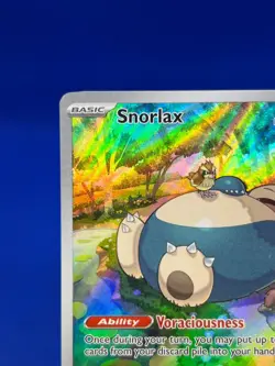 Pokemon Scarlet & Violet 151 ETB Snorlax 051 Promo - Indentions Miscut Corner - Image 3