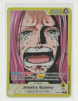 One Piece OP13 Carrying On His Will JEWELRY BONNEY Alternate Art Super Rare - Image 1