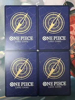 4x One Piece Eustass ”Captain” Kid Romance Dawn OP01-051 SR English Playset - Image 2