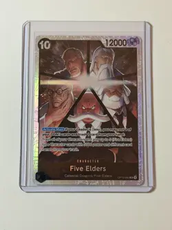 Five Elders OP13-082 Carrying On His Will Foil One Piece CCG - Image 1