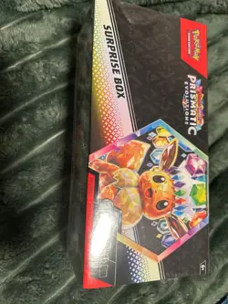 Pokemon TCG Scarlet & Violet Prismatic Evolutions Surprise Box – New Sealed - Image 1