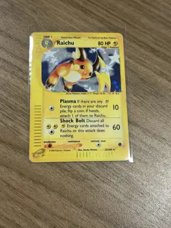 ⚡⚡⚡Pokemon Raichu - Holo - 25/165 EX Expedition Base Set - E READER⚡⚡⚡ - Image 1
