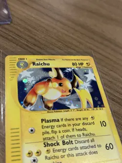 ⚡⚡⚡Pokemon Raichu - Holo - 25/165 EX Expedition Base Set - E READER⚡⚡⚡ - Image 3