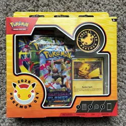 Pokemon TCG Pokemon Day 2026 Collection SEALED 30th Anniversary Pikachu Promo - Image 1