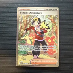 Pokemon Ethan's Adventure 236/182 SIR Destined Rivals Pack Fresh NM/M - Image 1
