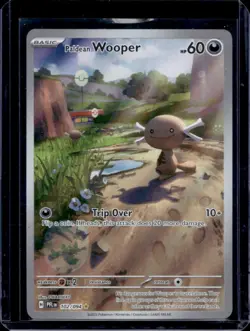 2025 Pokemon Phantasmal Flames Paldean Wooper Illustration Rare #102/094 - Image 1
