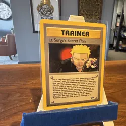 Wizards of the Coast Pokemon Lt. Surge's Secret Plan Gym 107/132 2000 TCG - Image 1