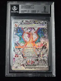 Charizard ex 223/197 Pokemon SV03: Obsidian Flames Holo - BGS 9 - Image 1