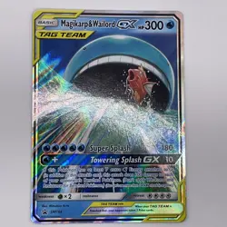 Near MINT! MAGIKARP & WAILORD GX - Pokemon: Sun & Moon - Promo SM166 - Image 1