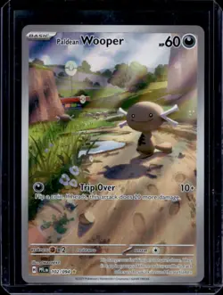 2025 Pokemon Phantasmal Flames Paldean Wooper Illustration Rare #102/094 - Image 1