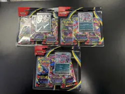 Pokemon TCG: Phantasmal Flames 3-Pack Blister Box Set 3x Sets 9 Packs in total - Image 2