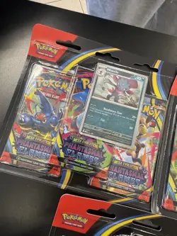 Pokemon TCG: Phantasmal Flames 3-Pack Blister Box Set 3x Sets 9 Packs in total - Image 5