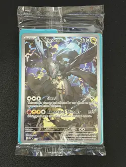 N’s Zekrom 031 Ascended Heroes ETB Promo Pokemon Holo SEALED - Image 1