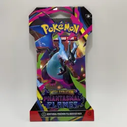 Pokemon Phantasmal Flames SLEEVED BOOSTER PACKS Mega Charizard Xe (Lot Of 2) - Image 3