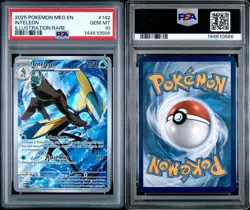 2025 POKEMON MEG EN-MEGA EVOLUTION ILLUSTRATION RARE #142 INTELEON PSA 10 - Image 3