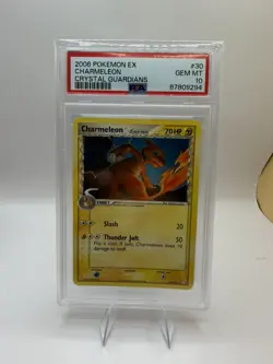 2006 Pokemon Ex Crystal Guardians Charmeleon #30 PSA 10 💎POP 22💎 - Image 1