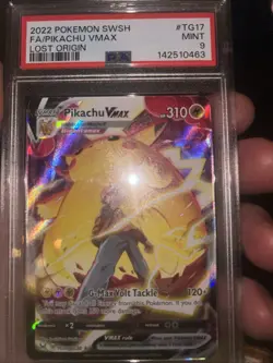 Pokemon TCG Pikachu VMAX TG17/TG30 PSA 9 - Image 1