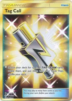 1x Tag Call - 270/236 - Secret Rare Moderately Played Pokemon SM12 - Cosmic Ecli - Image 1
