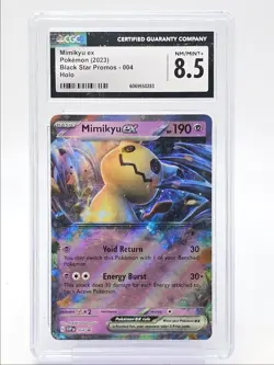 MIMIKYU EX 2023 POKEMON SV BLACK STAR PROMO HOLO #004 CGC 8.5 Q5677 - Image 1