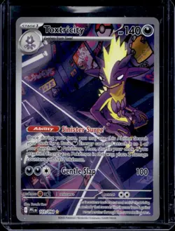 2025 Pokemon Phantasmal Flames Toxtricity Illustration Rare #103/094 - Image 1