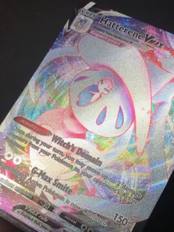 Pokemon TCG Hatterene Vmax 066/159 Crown Zenith Full Art Ultra Rare NM - Image 2