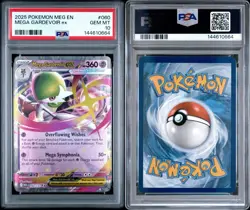 2025 Pokemon Mega Gardevoir 60/132 Mega Evolutions EX PSA 10 - US SELLER - Image 3