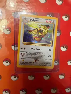 Pidgeot 14/130 Holo Swirl - Base Set 2 - Pokemon Card - Lightly Played - Image 3