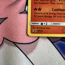 Pokemon TCG Sun & Moon Charizard SM226 Black Star Promo Holo Card NM Condition - Image 4