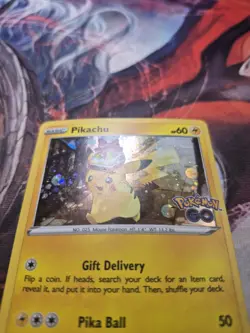 Pokemon TCG Card Pikachu Sword & Shield Promo SWSH234 Holo - LP - Image 2