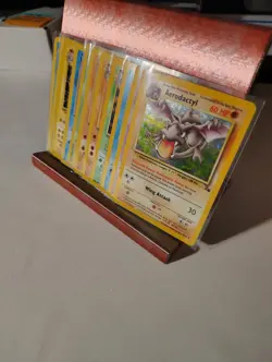 14 Vintage Pokemon Cards Fossil Lot 4 Holos 10 Non Holo MP-LP Condition - Image 1