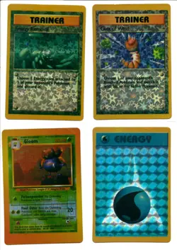1996 Pokemon Vending Machine Sticker Cards Lot (8) Gloom Tangela Gastly Pidgey - Image 2