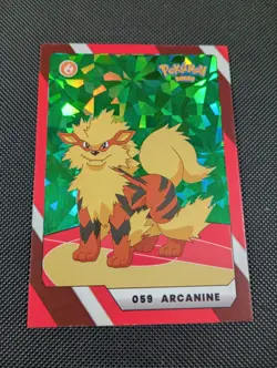 2025 Pokemon Card - Arcanine 059 -GREEN Holo - Full House KANTO - Image 1