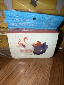 Pokemon Zorua & Hisuian Zorua Double Deck Box Case Japanese Card Game | USA - Image 1