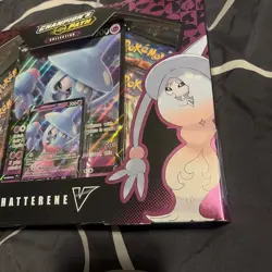 POKEMON TCG Champion's Path Hatterene V Box Booster Packs + Foil Promo Card - Image 2