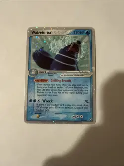 Pokemon TCG Walrein EX Power Keepers Holo Card 99/108 NM- - Image 1
