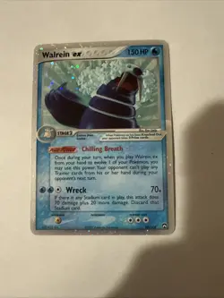 Pokemon TCG Walrein EX Power Keepers Holo Card 99/108 NM- - Image 5